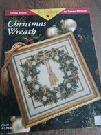 Borduurpatroon christmas wreath, Ophalen of Verzenden, Zo goed als nieuw, Handborduren, Patroon