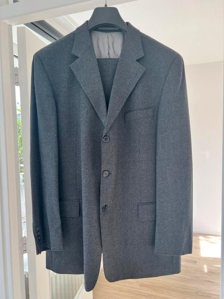 Canda grijs wollen pak - Zo goed als nieuw - maat 54, Kleding | Heren, Kostuums en Colberts, Zo goed als nieuw, Overige maten