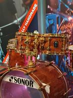 Sonor SQ2 - 150 Anniversary set:Bubinga nr 25 van de 50 sets, Ophalen of Verzenden, Nieuw, Sonor