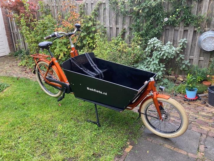 Bakfiets .nl Cargo Bike Cruiser Long elektrisch, Fietsen en Brommers, Fietsen | Bakfietsen, Zo goed als nieuw, Overige merken