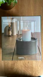 Gusta kaarsenhouder, Huis en Inrichting, Woonaccessoires | Kandelaars en Kaarsen, Ophalen of Verzenden, Nieuw, Overige materialen