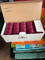 Naaigaren in Bordeaux rood 10 stuks, Hobby en Vrije tijd, Naaien en Fournituren, Ophalen, Zo goed als nieuw, Overige typen