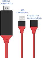 TYPE-C TO HDMI 4K 2K HDTV CABLE - 60 Hz, Verzenden, Hdmi@shennoble.com, HDMI-kabel, Nieuw