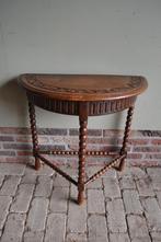 Prachtige antieke eiken houten plantentafel, sidetable, Verzenden