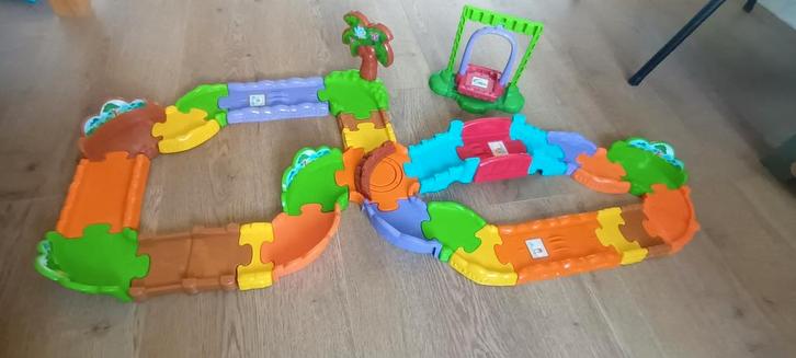 Vtech Zoef Zoef Dieren Avonturenpaden met 4 dieren, Kinderen en Baby's, Speelgoed | Vtech, Zo goed als nieuw, 6 maanden tot 2 jaar