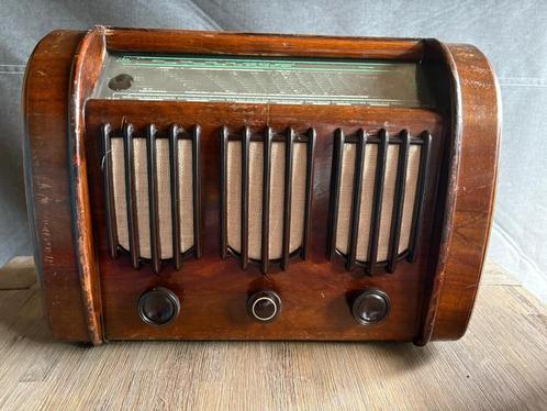 Antieke Orion radio, omgebouwd naar Bluetooth., Antiek en Kunst, Antiek | Tv's en Audio, Ophalen of Verzenden