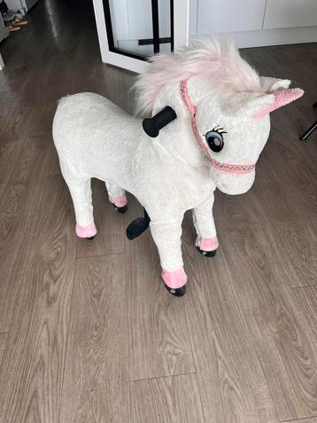 Pony Ride rijpaardje Unicorn beschikbaar voor biedingen