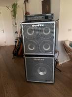 Hartke LH1000 bassamp en hydrive 410 en 115, Muziek en Instrumenten, Versterkers | Bas en Gitaar, Ophalen, Gebruikt, 100 watt of meer