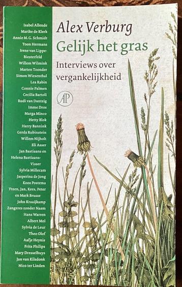 Gelijk het gras – Interviews over vergankelijkheid beschikbaar voor biedingen