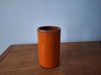 Vintage oranje vaasje, Antiek en Kunst, Antiek | Vazen, Ophalen of Verzenden