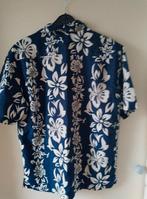 carnaval Hawaï blouse blauw en/of rood, Maat 52/54 (L), Carnaval, Ophalen of Verzenden, Zo goed als nieuw