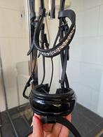 SD design by Crown zwart dressuurhoofdstel maat full, Dieren en Toebehoren, Ophalen of Verzenden, Zo goed als nieuw, Dressuur