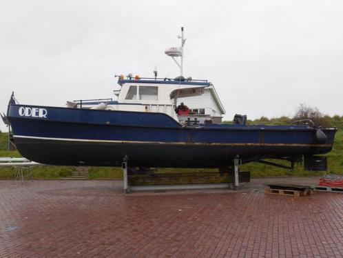Oost Duitse Binnenvaart Sleepboot Oder te koop, Watersport en Boten, Vis- en Consoleboten, Gebruikt, 70 pk of meer, 6 meter of meer