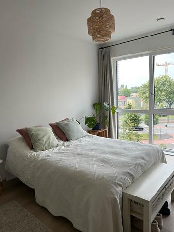 Tweepersoons bed wit 140x200cm GRATIS OPHALEN AS VRIJDAG