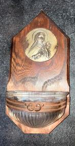 Wijwaterbakje Heilige Rita…antiek…mooi!, Antiek en Kunst, Antiek | Religie, Ophalen of Verzenden