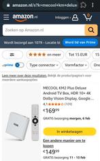 MECOOL KM2 Deluxe Pro – Gecertificeerde Android TV Box, Ophalen of Verzenden, Nieuw