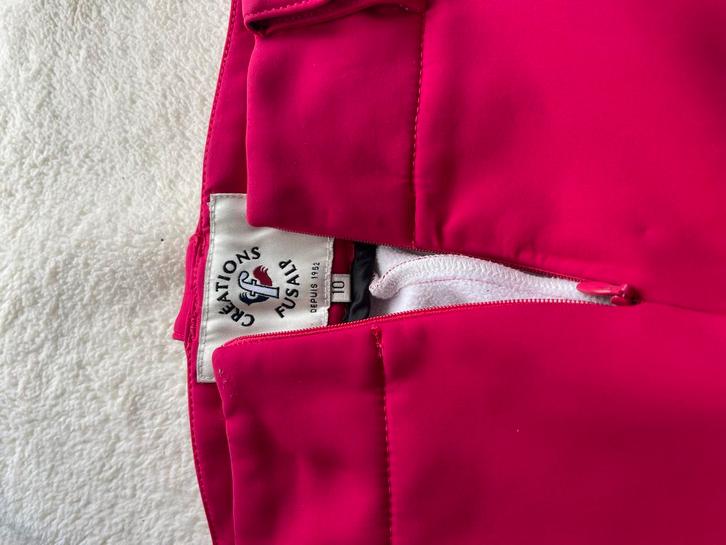 Fusalp Skibroek Meisjes Maat 10 (128) - Fuchsia, Kinderen en Baby's, Kinderkleding | Maat 140, Zo goed als nieuw, Meisje, Broek
