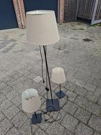 Set van drie lampen, Ophalen, Gebruikt, Metaal, 150 tot 200 cm
