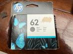 Originele HP62 zwart inkt patroon cartridge NIEUW, Ophalen of Verzenden, Nieuw, Cartridge, HP origineel