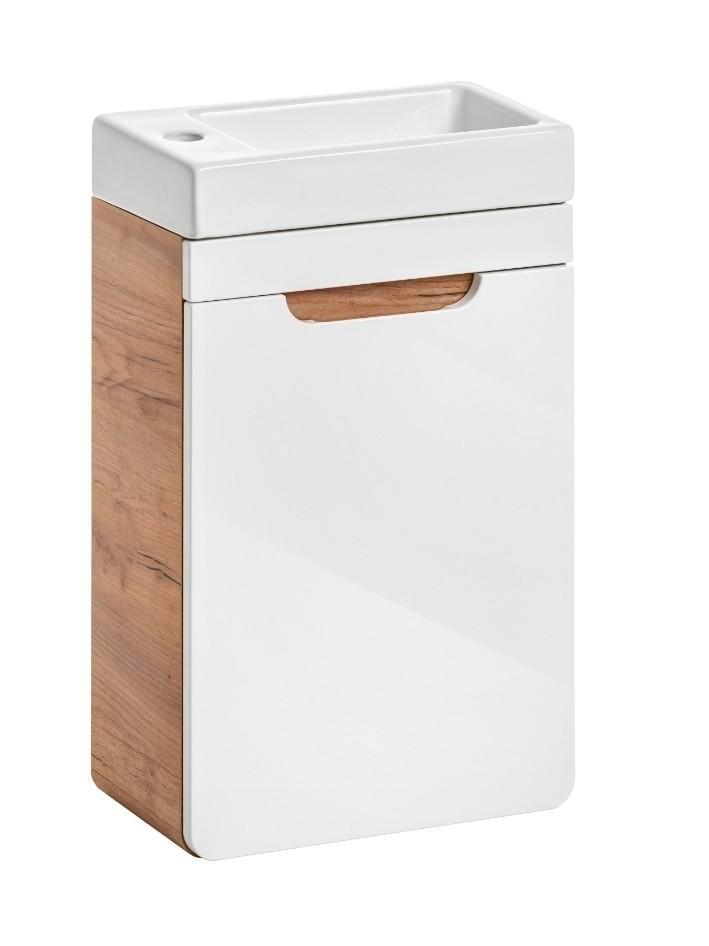 Toiletmeubel met waskom - Nieuw in doos, Huis en Inrichting, Badkamer | Badkamermeubels, Nieuw, Wastafelkast, Minder dan 100 cm