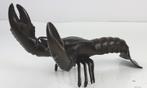 bronzen sculptuur van een kreeft., Antiek en Kunst, Ophalen of Verzenden, Brons