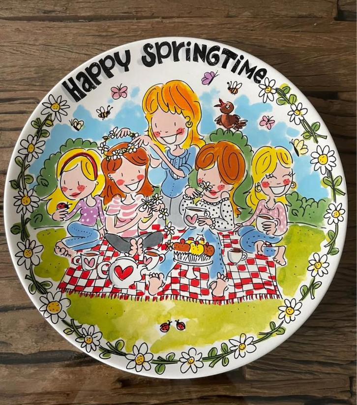 Blond Amsterdam Bord - Speciale Editie, Huis en Inrichting, Keuken | Servies, Zo goed als nieuw, Bord(en), Blond Amsterdam, Aardewerk