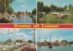 LEMMER Haven Jachten Camping Groeten, Verzenden, 1960 tot 1980, Gelopen, Friesland