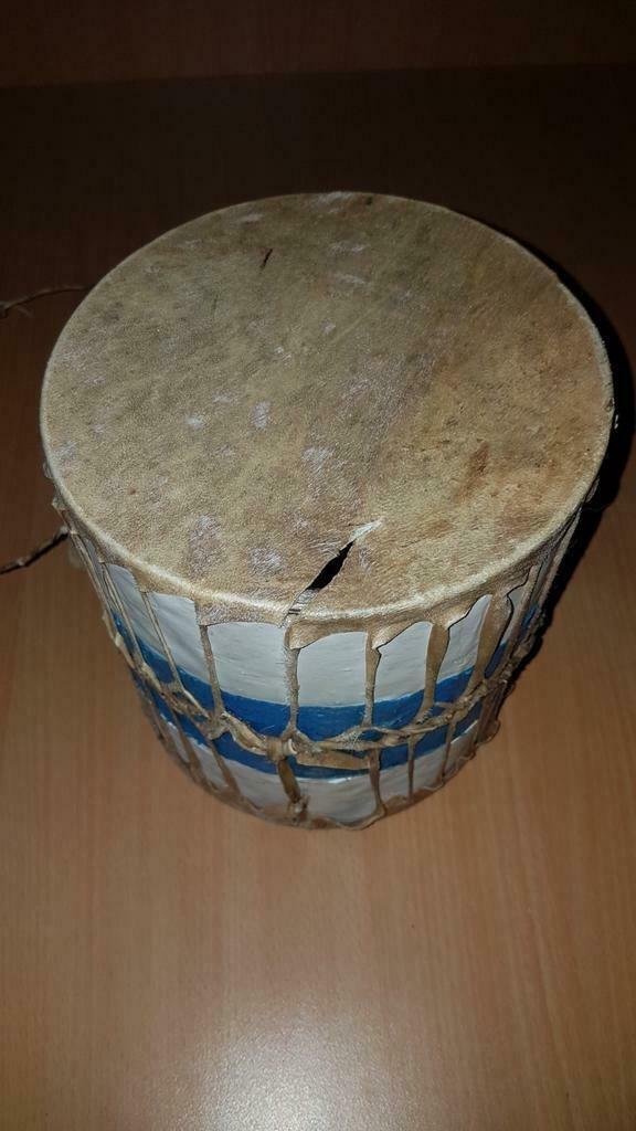 Vintage trommeltje / trommel / speeltrommel, Muziek en Instrumenten, Percussie, Gebruikt, Trommel, Ophalen of Verzenden