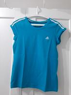 Adidas blue t-shirt size M-38, Maat 38/40 (M), Ophalen of Verzenden, Zo goed als nieuw, Zonder mouw