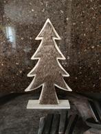 Nieuwstaat houten kerstboompje met vachtje, Ophalen of Verzenden, Zo goed als nieuw