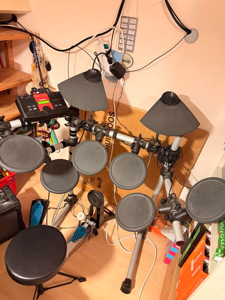 Yamaha DTXplorer elektronisch drumstel – incl. extra snare, Muziek en Instrumenten, Drumstellen en Slagwerk, Zo goed als nieuw