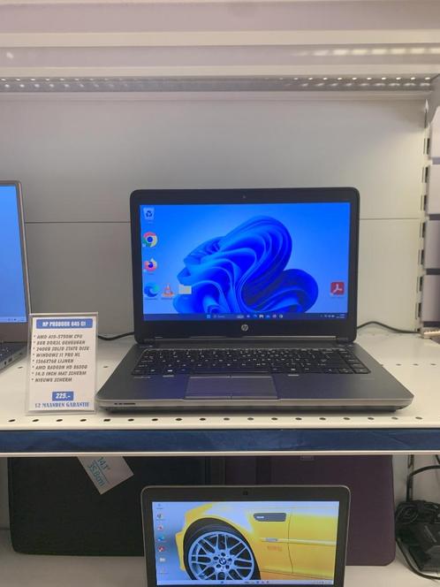 HP ProBook 645 G1 |AMD A10-5750M| 240GB SSD | Nieuw LCD, Computers en Software, Windows Laptops, Refurbished, 14 inch, SSD, 2 tot 3 Ghz