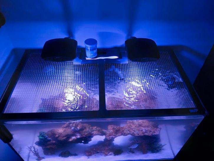 TMC aquarium zout/zoet inclusief sump zwart, Dieren en Toebehoren, Vissen | Aquaria en Toebehoren, Leeg aquarium, Ophalen