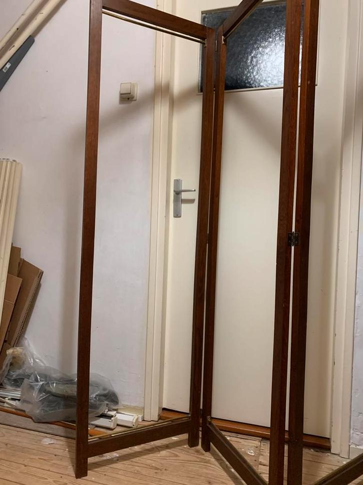 Kamerscherm. 4 delen. Elk 50cm. (2,00 mtr). 170 hoog ong., Huis en Inrichting, Woonaccessoires | Kamerschermen, Gebruikt, Ophalen