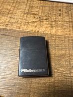 Zippo Aansteker - Marlboro Medium & Spoor Design, Ophalen of Verzenden, Zo goed als nieuw, Aansteker