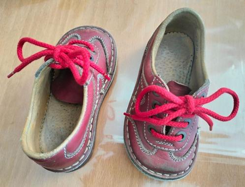 Lederen veterschoen kind, Kinderen en Baby's, Kinderkleding | Schoenen en Sokken, Gebruikt, Schoenen, Jongen of Meisje, Verzenden