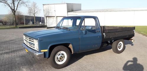 Chevrolet C20 V8 350 Pick-Up Farmtruck Square Body, Auto's, Oldtimers, Particulier, Climate control, Radio, Chevrolet, Benzine