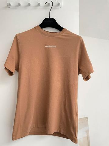 Sandro T-shirt bruin