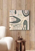 Abstract modern handgemaakt schilderij, Ophalen of Verzenden