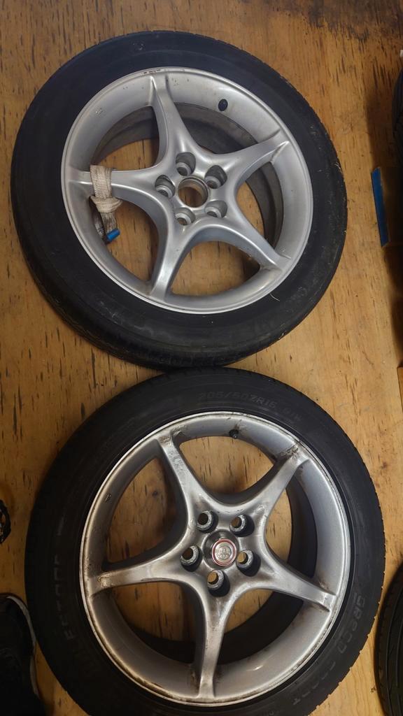 Celica T23 velgen 5x100 orginele 5 stuks, Auto-onderdelen, Overige Auto-onderdelen, Ophalen of Verzenden