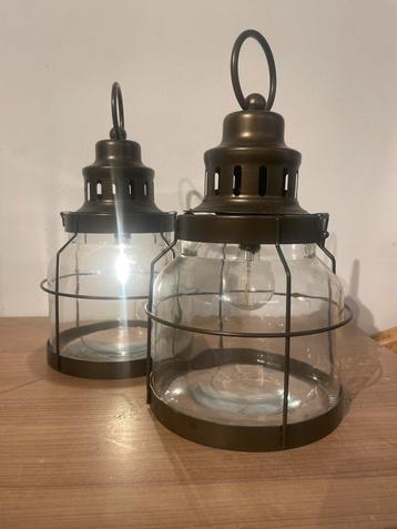 Decoratieve Lantaarns - Set van 2 voor 30 euro beschikbaar voor biedingen