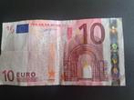 2002 België 10 euro 1e serie Duisenberg printcode T001, Postzegels en Munten, Bankbiljetten | Europa | Eurobiljetten, Verzenden