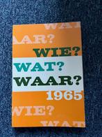 Jaarboek Wie Wat Waar 1965, Boeken, Gelezen, Ophalen