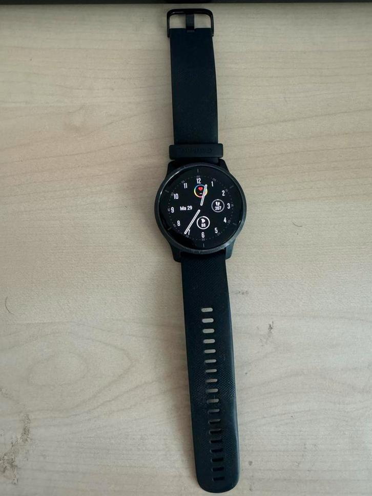 Garmin Venu 2 - Top smartwatch!, Sieraden, Tassen en Uiterlijk, Smartwatches, Gebruikt, Android, Zwart, Afstand, Waterdicht, Ophalen of Verzenden