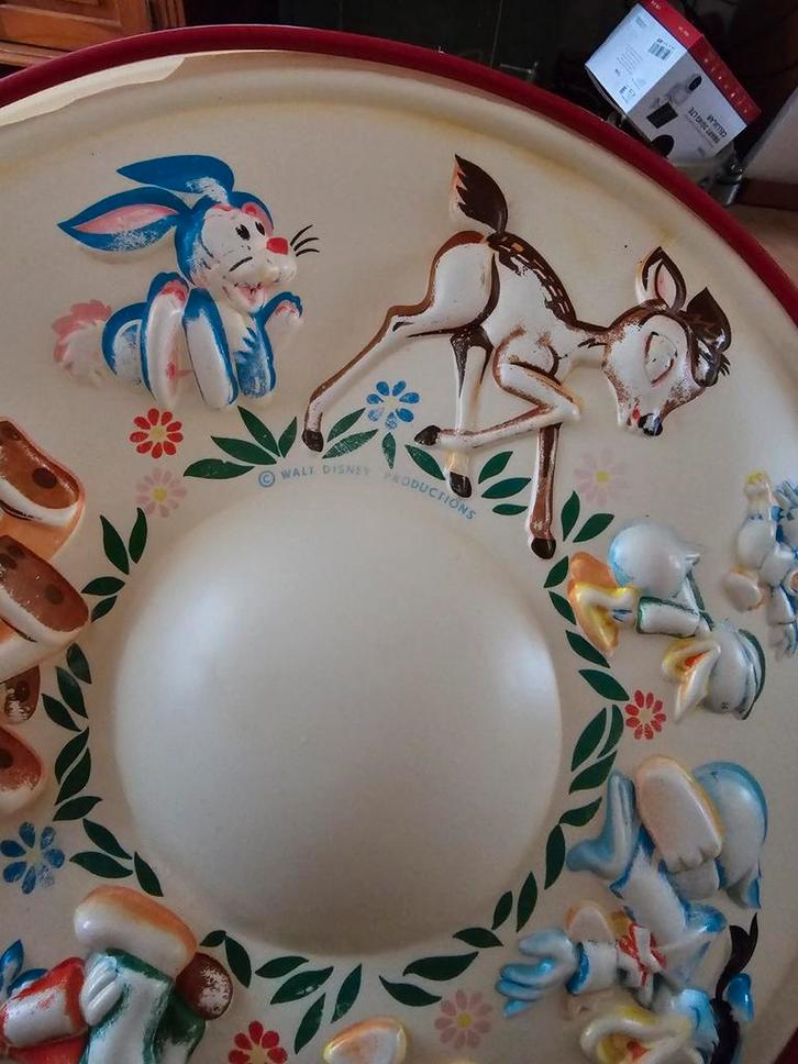 Vintage Disney Lamp - Bambi, Mickey & Friends, Antiek en Kunst, Curiosa en Brocante, Ophalen of Verzenden