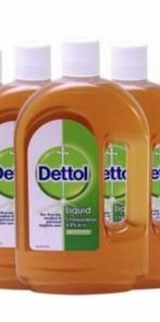 3X Dettol antiseptic disinfectant 750 ml, Ophalen of Verzenden, Mop of Dweil