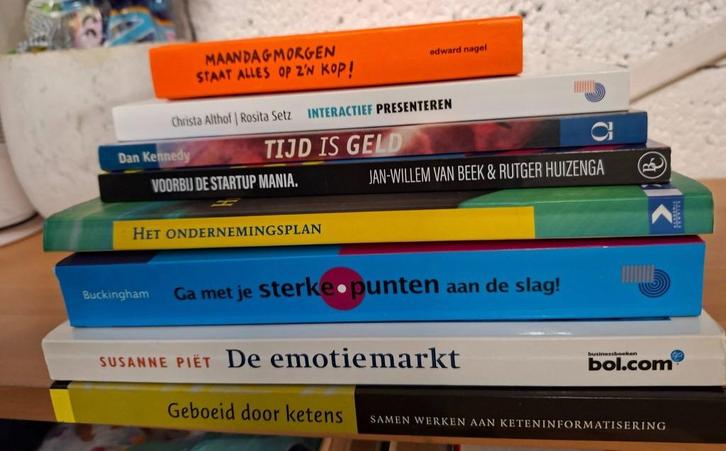 OPRUIMING 8x advies training management, Boeken, Advies, Hulp en Training, Zo goed als nieuw, Ophalen of Verzenden