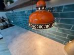 Vintage Fat Lava Hanglamp West Germany dun keramiek, Ophalen of Verzenden, Gebruikt, Overige materialen, Minder dan 50 cm