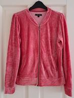 King Louie roze comfy velours vest maat L artnr 48955, Kleding | Dames, ., Maat 42/44 (L), Ophalen of Verzenden, Zo goed als nieuw