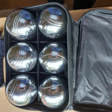 Jeu de Boules set. Petanque 6 in etui.  beschikbaar voor biedingen